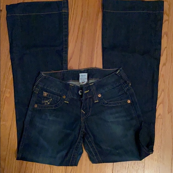 True religion flare leg jeans - Picture 2 of 4